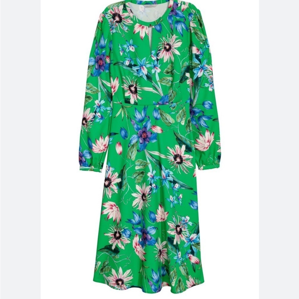 H&M floral print A line dress - Picture 2 of 7